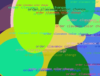 Order Clavamox Color Change